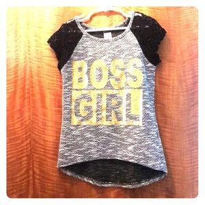 Boss girl tee shirt